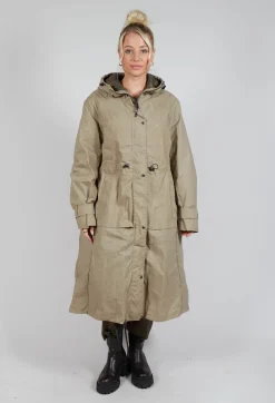 Masnada Coats^British Millerain Downcoat in Silt