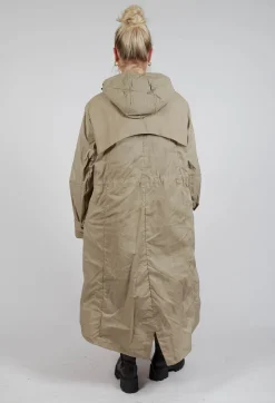 Masnada Coats^British Millerain Downcoat in Silt