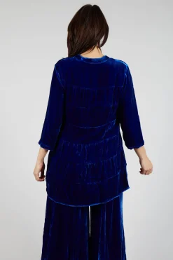 Bianco Levrin Shirts & Blouses^Brittania Shirt in Cobalt Blue