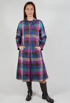 Eka Coats^Brock Coat in Purple Multicolour