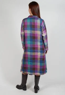 Eka Coats^Brock Coat in Purple Multicolour