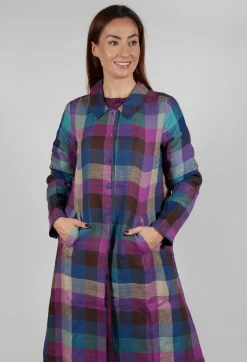 Eka Coats^Brock Coat in Purple Multicolour