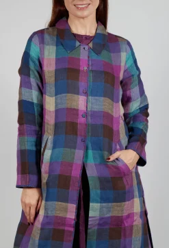 Eka Coats^Brock Coat in Purple Multicolour