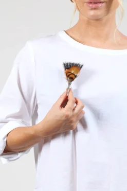 My Bob Brooches^Brush Brooch in Red