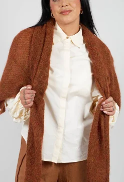 Sfizio Shirts & Blouses^Bubble Sleeve Shirt in Ecru