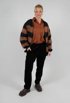 Sfizio Shirts & Blouses^Bubble Sleeve Shirt in Tobacco