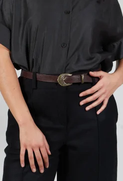 Campomaggi Belts^Buckle Belt in Brown
