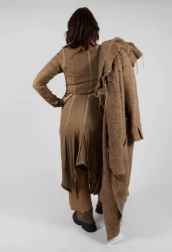 Rundholz Mainline Jackets^Button Front Top in Camel Cloud