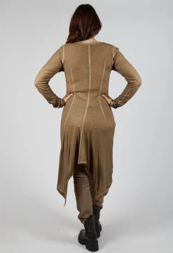 Rundholz Mainline Jackets^Button Front Top in Camel Cloud
