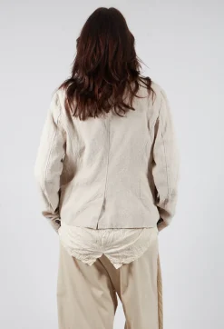 Rundholz Mainline Jackets^Button Jacket in Bone Mel