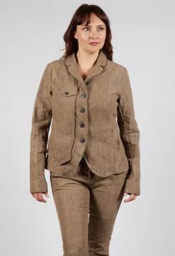 Rundholz Mainline Jackets^Button Jacket in Camel Mel