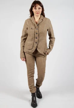 Rundholz Mainline Jackets^Button Jacket in Camel Mel