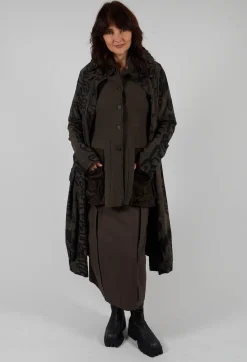Rundholz Black Label Coats^Button Through Coat in Jungle Big Print