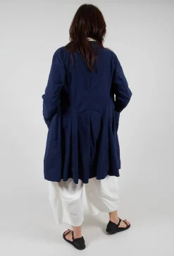 Rundholz Black Label Coats^Button Through Coat in Navy