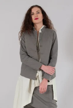 Jayko Jackets^Button Through Jacket in 728 Grey
