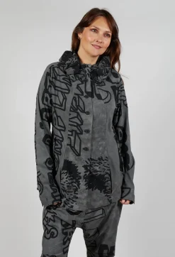Rundholz Black Label Jackets^Button Through Jacket in Rock Big Print