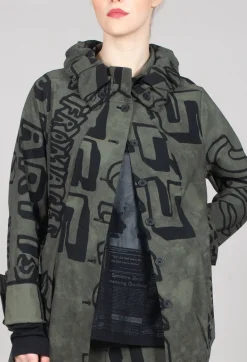 Rundholz Black Label Jackets^Button Through Jacket in Camp Big Print