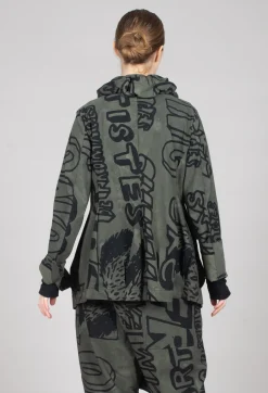 Rundholz Black Label Jackets^Button Through Jacket in Camp Big Print
