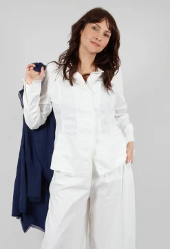 Rundholz Black Label Jackets^Button Through Jacket in Offwhite
