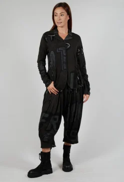 Rundholz Black Label Jackets^Button Through Jersey Jacket in Jungle Print