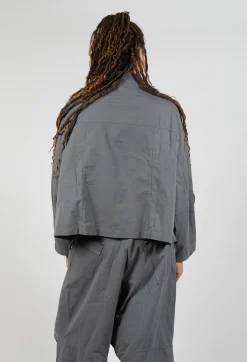 Rundholz Black Label Jackets^Button Through Utility Jacket in Rock