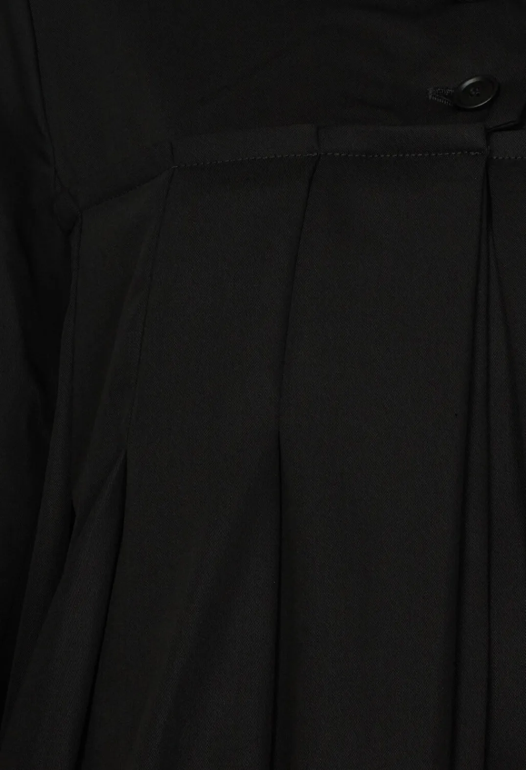 Rundholz Mainline Jackets^Button Up Bomber Jacket with Pleat Detail in Black