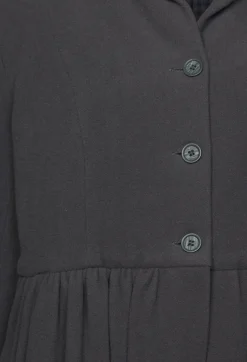 Les Filles d'Ailleurs Coats^Button Up Coat in Brown