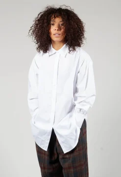 Amici Shirts & Blouses^Button Up Long Sleeve Shirt in White