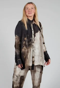 Masnada Shirts & Blouses^Button Up Pattern Shirt in Single Variant