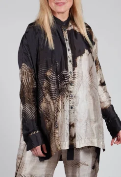 Masnada Shirts & Blouses^Button Up Pattern Shirt in Single Variant