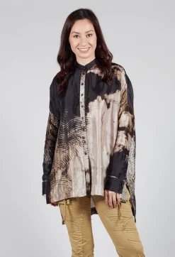 Masnada Shirts & Blouses^Button Up Pattern Shirt in Single Variant