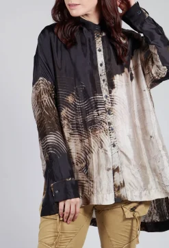 Masnada Shirts & Blouses^Button Up Pattern Shirt in Single Variant
