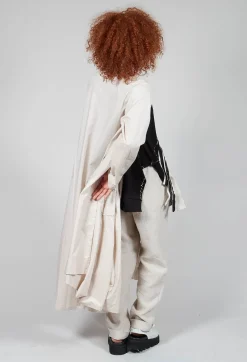 Tadashi Coats^Button Up Shirt Dress in Beige