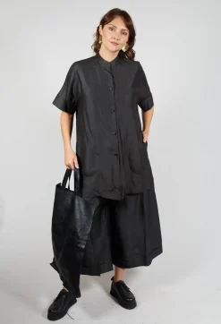 SOH Shirts & Blouses^Button Up Shirt in Black