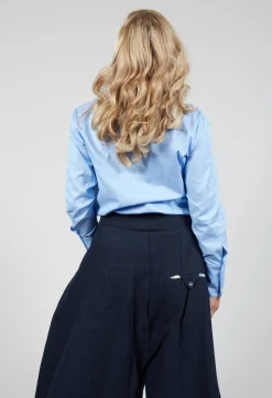 Marc Point Shirts & Blouses^Button Up Shirt in Blue