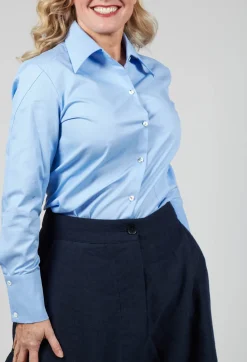 Marc Point Shirts & Blouses^Button Up Shirt in Blue