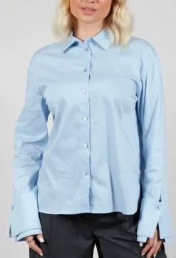IXOS Shirts & Blouses^Button Up Shirt in Celeste