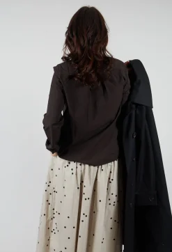 Aequamente Shirts & Blouses^Button Up Shirt in Ebano