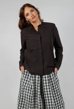 Aequamente Shirts & Blouses^Button Up Shirt in Ebano