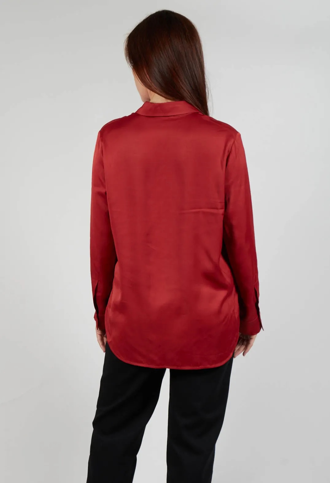 Sarah Pacini Tops^Button Up Shirt in Red