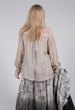 Sanctamuerte Shirts & Blouses^Button Up Shirt in Tinto Freddo Desert