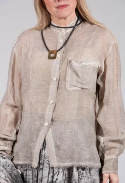 Sanctamuerte Shirts & Blouses^Button Up Shirt in Tinto Freddo Desert