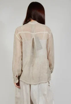 Sanctamuerte Shirts & Blouses^Button Up Shirt in Tinto Freddo Desert