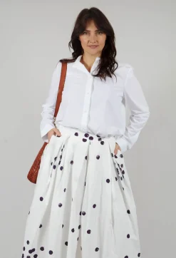 Aequamente Shirts & Blouses^Button Up Shirt in White
