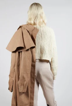 Malloni Jumpers^Cactus Tricot Chunky Knit in Latte