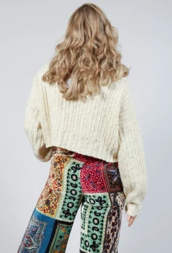 Malloni Jumpers^Cactus Tricot Chunky Knit in Latte