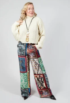 Malloni Jumpers^Cactus Tricot Chunky Knit in Latte