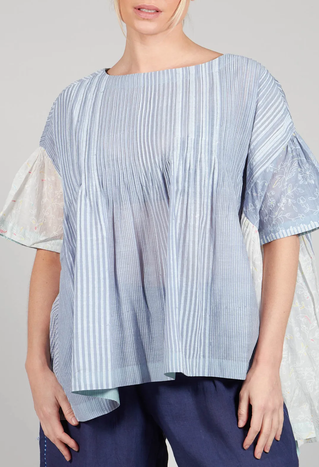 Eka Tops^Cai Blouse in Powder Blue