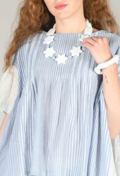 Eka Tops^Cai Blouse in Powder Blue