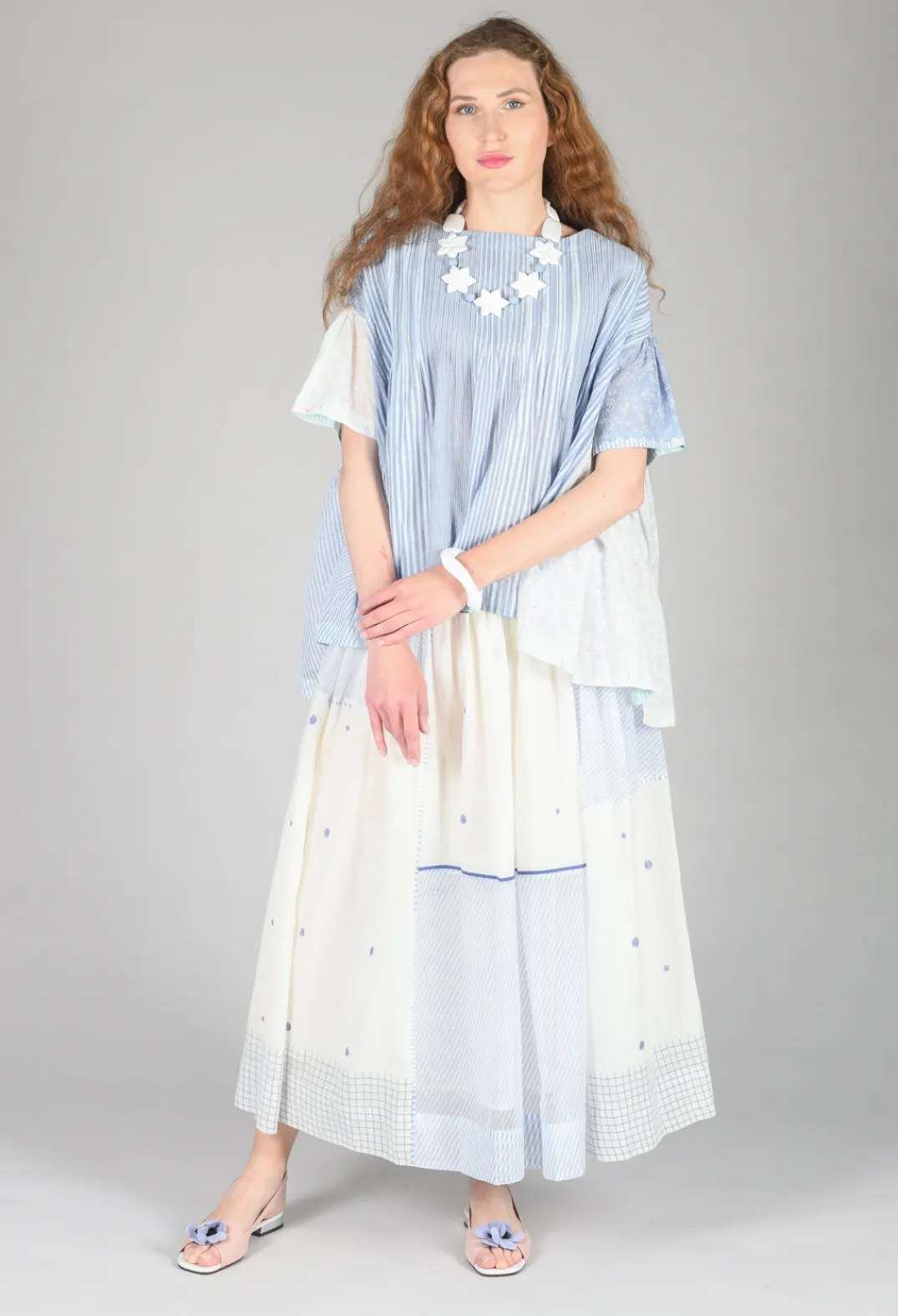 Eka Tops^Cai Blouse in Powder Blue
